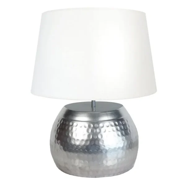 TOSEL Lampe De Salon Tosel Mumbai Tissu Globe Noir D 50 X H 60 Cm