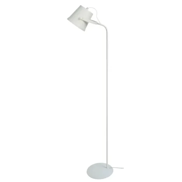 Lampadaire Liseuse Tosel Factory Métal Articulé Doré D 40 X H 150 Cm