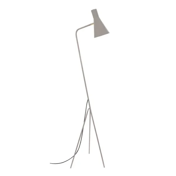 Lampadaire Liseuse Tosel Funnel Métal Articulé Naturel D 40 X H 160 Cm