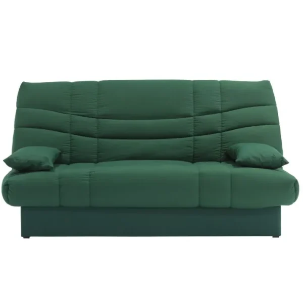 Banquette lit clic-clac PORTO 125 x 190 vert foncé