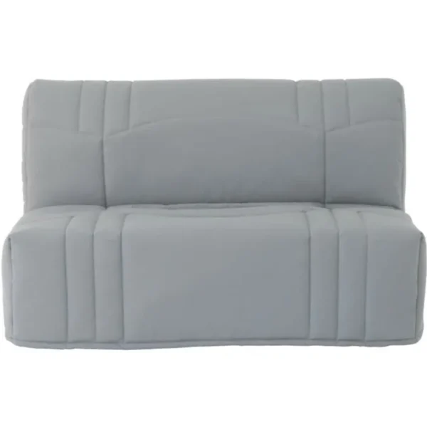 Banquette BZ Dream - Tissu 100% Coton Gris Clair - Couchage 140 X 190 Cm