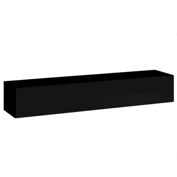 Banc TV Mural Design switch 180cm Noir