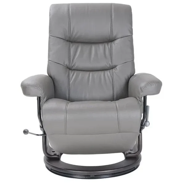 Fauteuil De Relaxation Design - Max - Cuir Anthracite