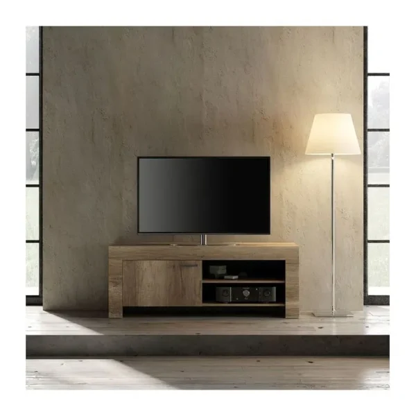 Petit Meuble TV 1 Porte - L140 Cm