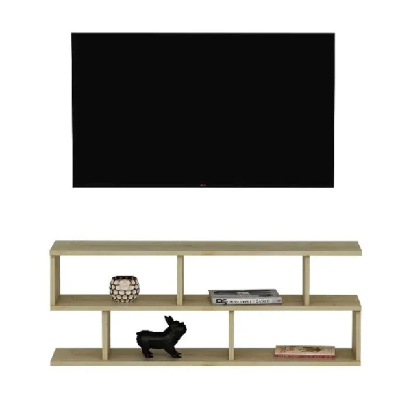 Su Meuble TV - Bois - 120 X 29,6 X 45 Cm