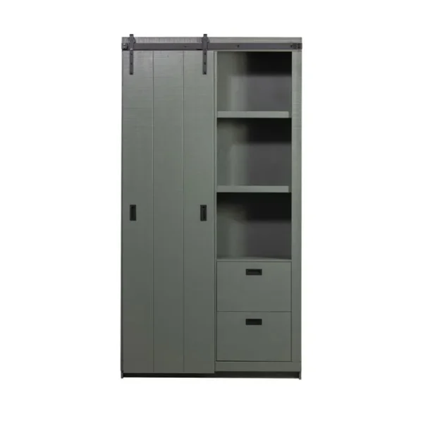 Armoire Avec Porte Coulissante L122cm