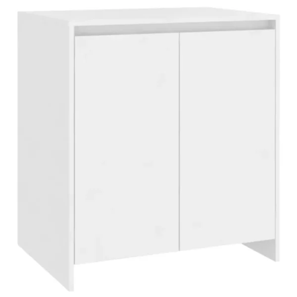 Buffet - Bahut - Meuble De Rangement Blanc 70x41x75 Cm Bois Dingénierie