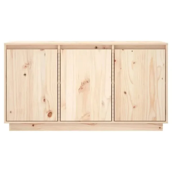 Buffet - Bahut - Meuble De Rangement 111x34x60 Cm Bois Massif De Pin