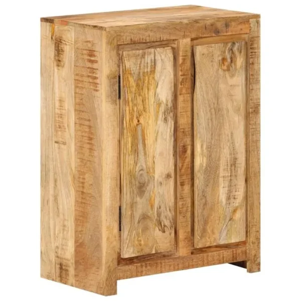 Buffet - Bahut - Meuble De Rangement 55x33x75 Cm Bois Massif De Manguier