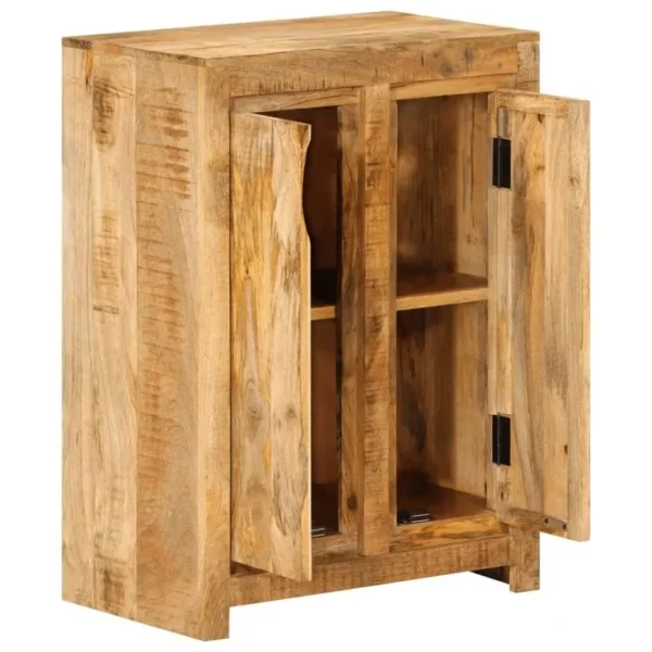 Buffet - Bahut - Meuble De Rangement 55x33x75 Cm Bois Massif De Manguier