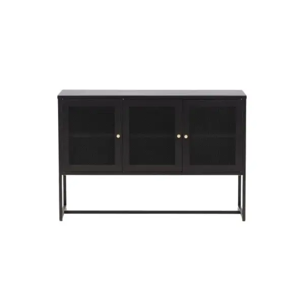 Vitrine Malla 120x40x80 Cm Noir