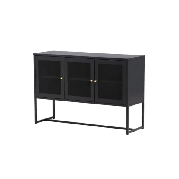 Vitrine Malla 120x40x80 Cm Noir