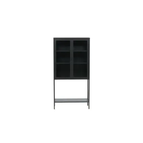 Vitrine Misha 75x35x150 Cm Noir