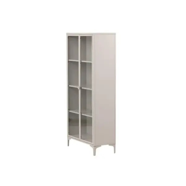 Vitrine Piring 90x40x190 Cm Beige