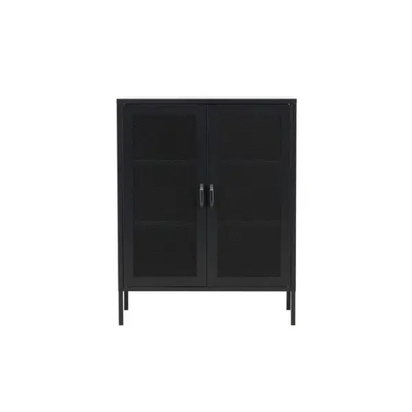 Vitrine Misha 80x40x102 Cm Noir