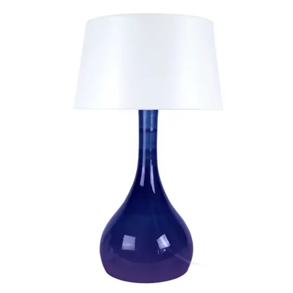 Lampe De Salon Tosel Treviso Tissu Vase Ivoire D 45 X H 66 Cm