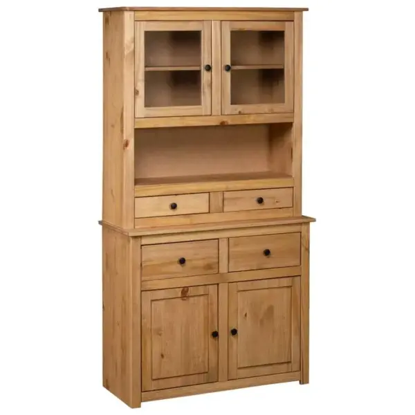 Buffet Haut 93x40,5x180 Cm Pin Gamme Panama