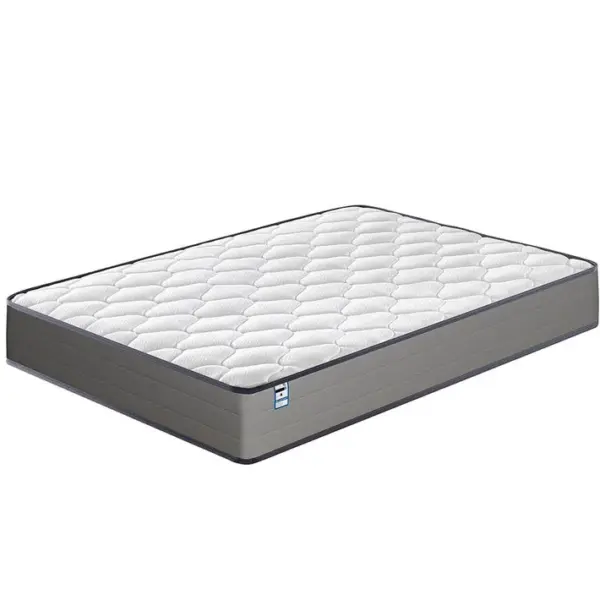 Ensemble Matelas à Ressorts 140x190 cm Epaisseur 20 Cm + Cadre De Lit En Métal