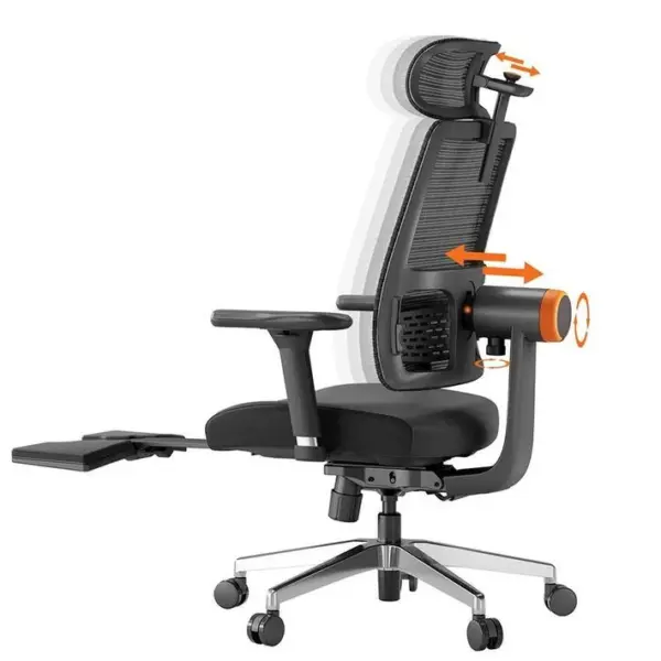 Magich-bpro Chaise Ergonomique, Chaise Gaming, Chaise Bureaux Noir