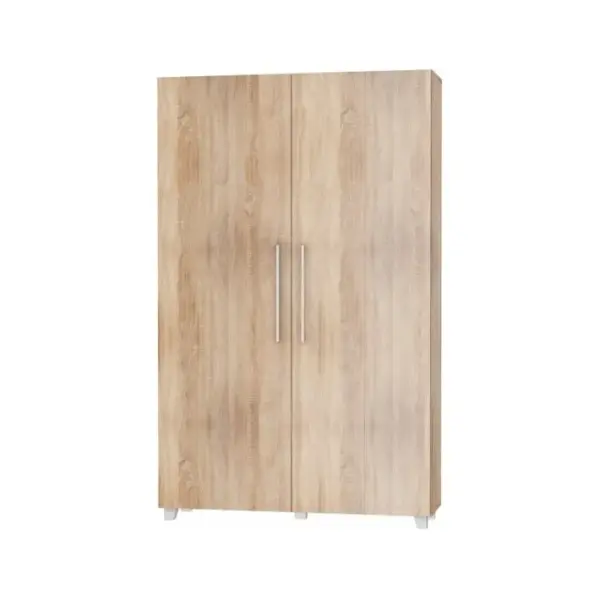 Armoire Lit Escamotable Vertical 120x200 Cm Sonoma Artisan Avec Porte Lit Rabattable Lit Mural Todor