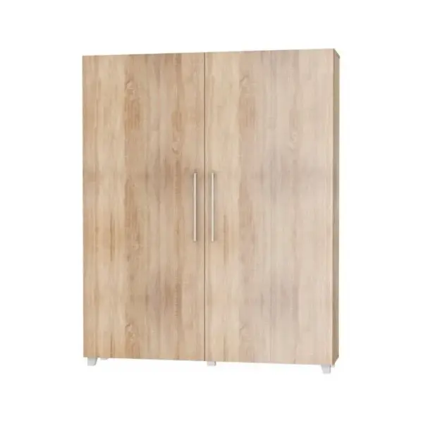 Armoire Lit Escamotable Vertical 160x200 Cm Sonoma Artisan Avec Porte Lit Rabattable Lit Mural Todor