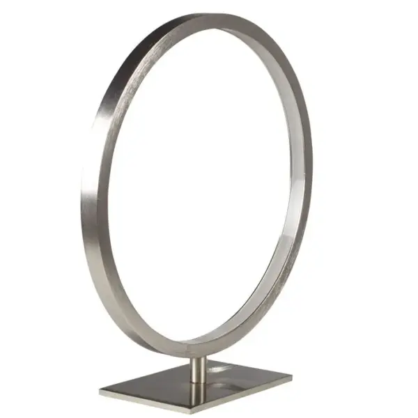 Lampe à poser CIRCLE LED 2 Nickel