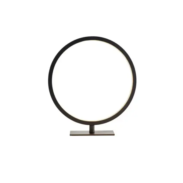 Lampe à poser CIRCLE Noir mat