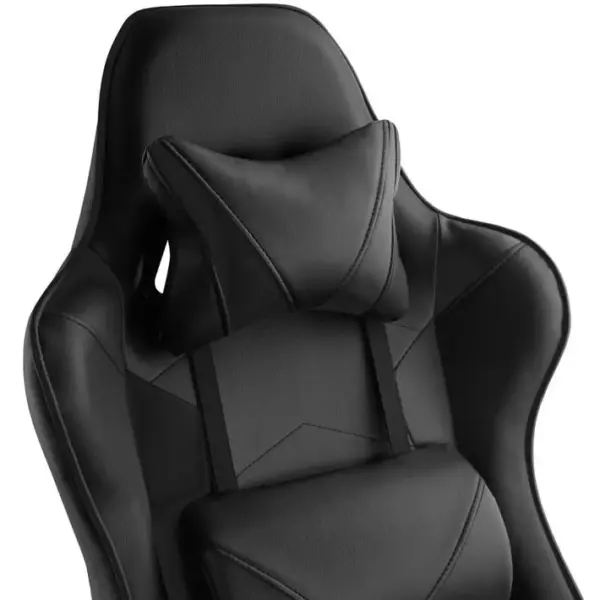 Fauteuil De Bureau Sport Gamer Noir