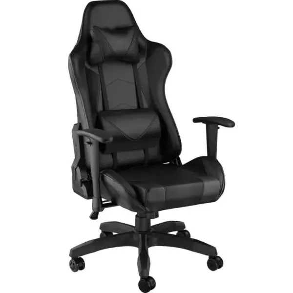 Fauteuil De Bureau Sport Gamer Noir