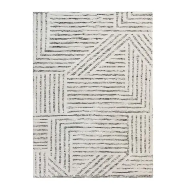 Jive - Tapis Déco Géométrique En Coton