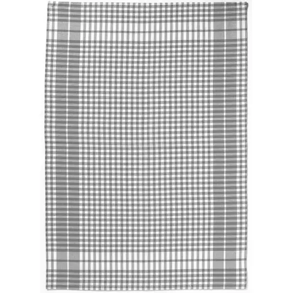 Torchon Petits Carreaux Gris 50 X 70 Cm Winkler