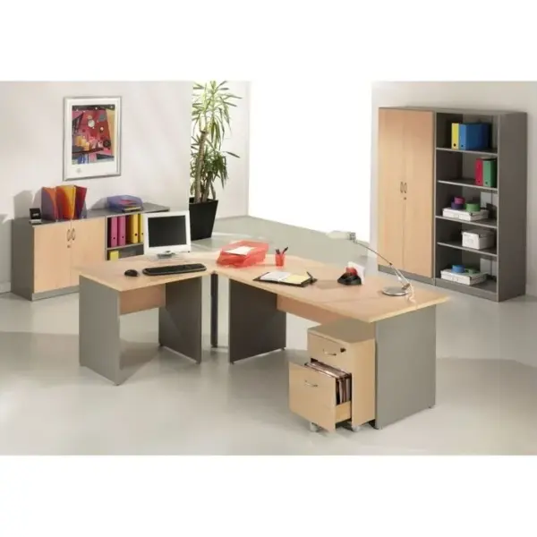 Bureau Winch 160 X 80 Cm Hêtre Alu