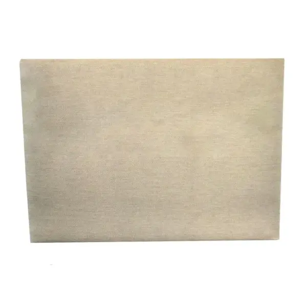 Tete De Lit Lisse Symbiose Couleur Beige, 140x115cm