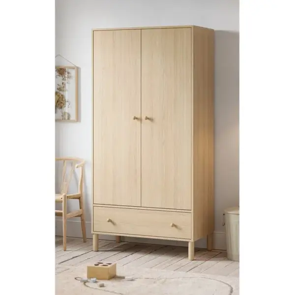 Armoire 2 Portes Et 1 Tiroir - H185 Cm