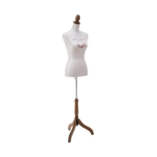 Mannequin Décoratif Poésie Sur Pied En Bois Et Métal H 160 Cm