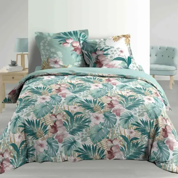 Parure De Lit Percale Kelly 260x240 Cm