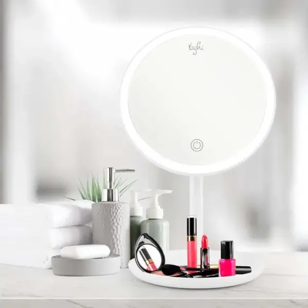 Miroir Bluetooth LED Avec Micro Et Haut Parleur Be Lite