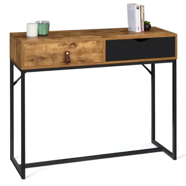 Console 2 Tiroirs Chicago Design Industriel