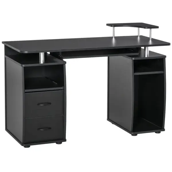 Bureau Informatique Design Multi-rangements