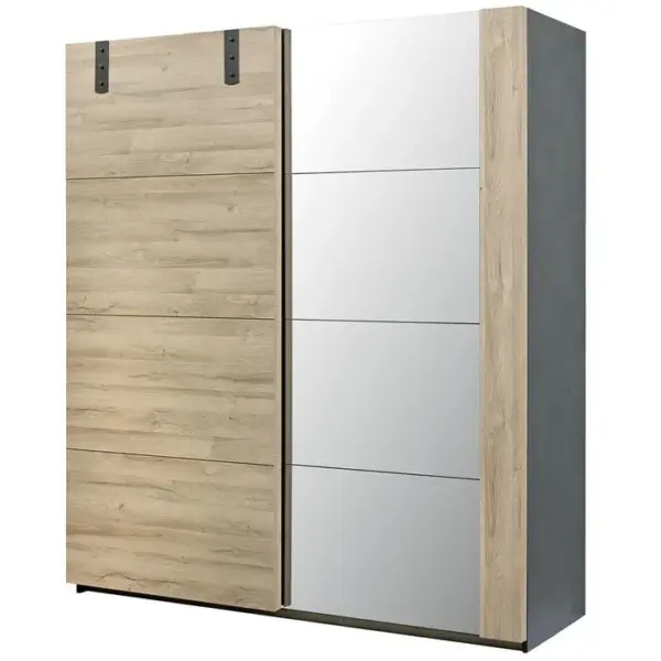 Armoire 2 Portes Coulissantes 188cm - Eleos