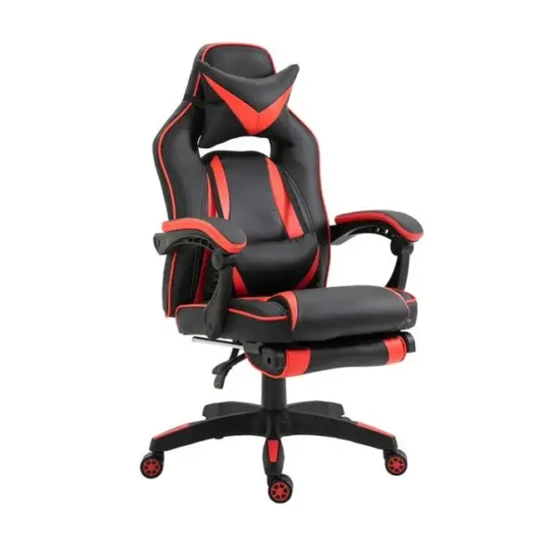 Fauteuil De Bureau Gamer Spaceship Rouge Et Noir