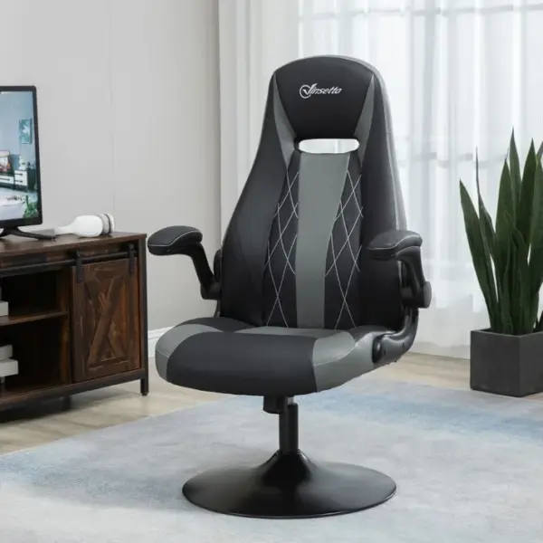 Fauteuil De Gaming Livio Gris Et Noir