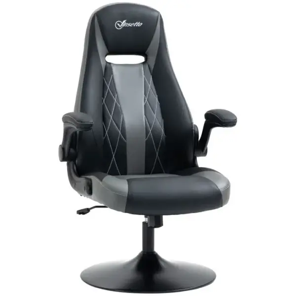 Fauteuil De Gaming Livio Gris Et Noir