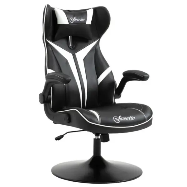 Fauteuil Gaming Ayrton Noir Et Blanc