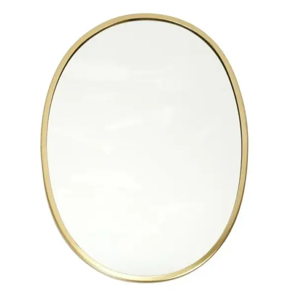 Lot De 3 Miroirs déco 34cm Or