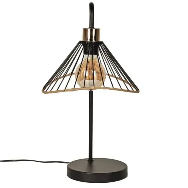 Lampe à Poser En Métal lounge 47cm Noir