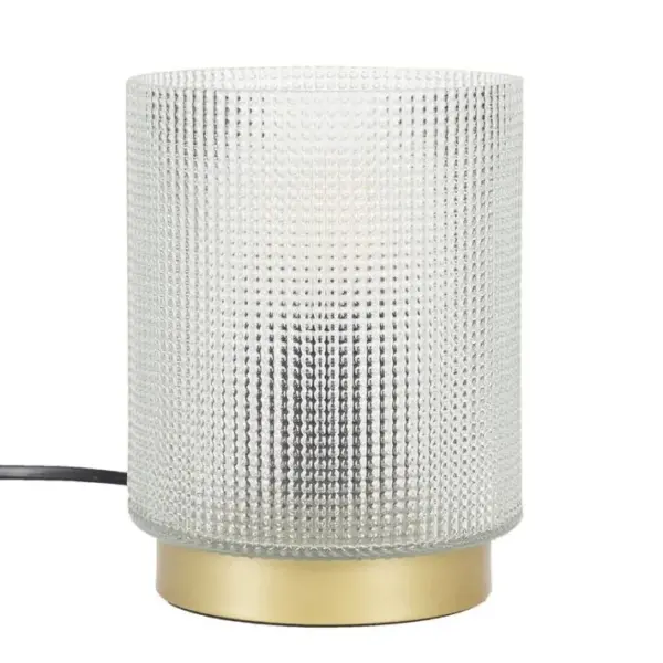 Lampe à Poser Design Embossé lounge 15cm Blanc