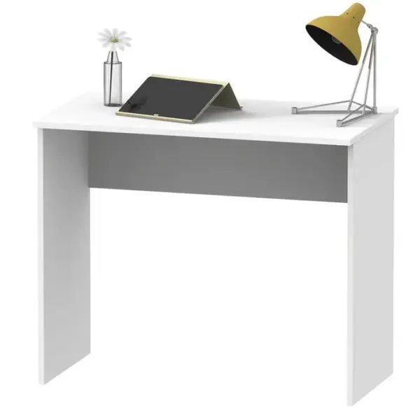 Bureau Enfant Coloris Blanc - H. 75 X L. 90 X P. 50 Cm