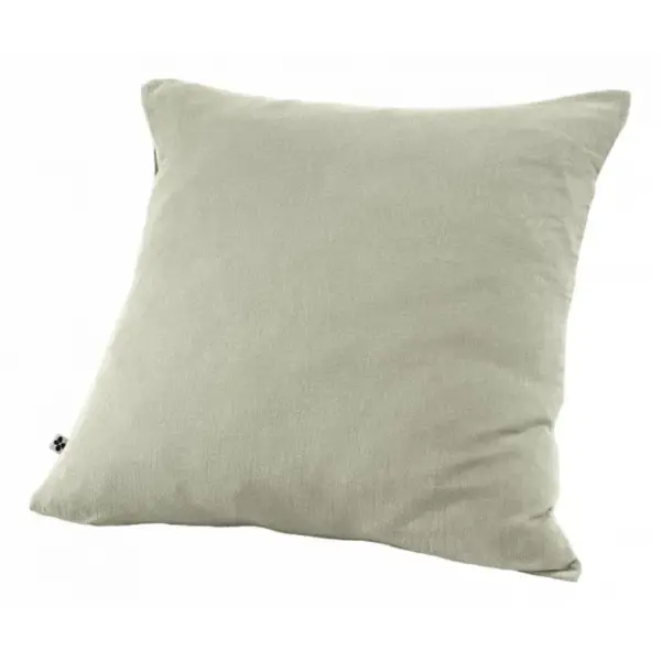 Taie Doreiller gaze De Coton - Gaïa Vert Deau - 60 X 60 Cm