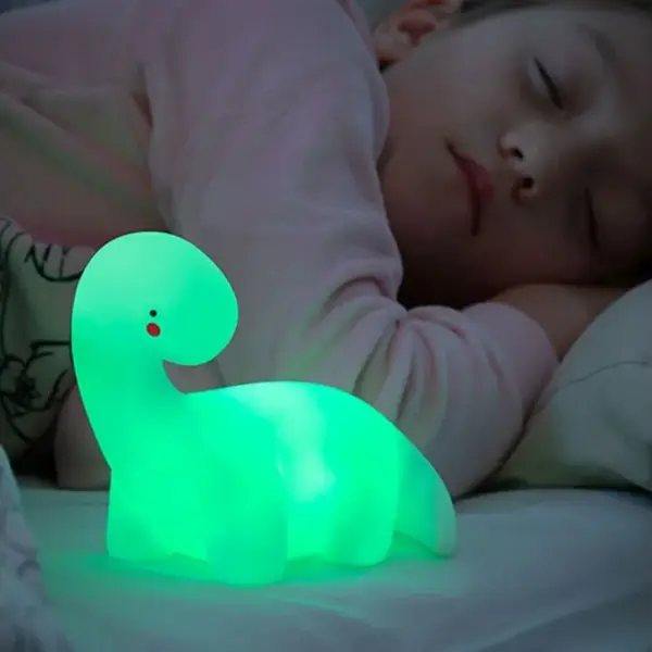 La Lampe Dinosaure LED Multicolore